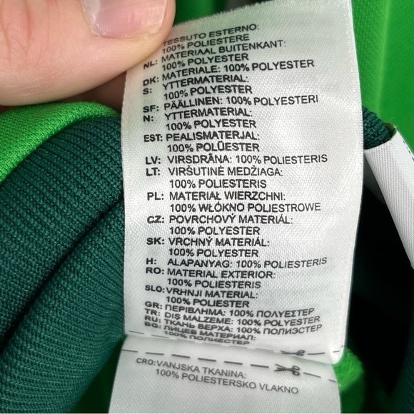 Adidas Jacket Mens Large Green 2014 Brazil Viva Mexico World Cup Zip Track Sport - Picture 11 of 16